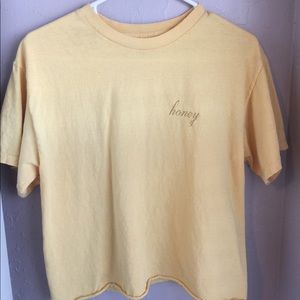 Brandy Melville Honey Tee!!